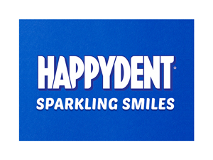 Logo of Happydent"